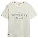 тениска,мъжки,тениски,дамски,тениски,superdry,luxe,casual,relaxed,short,sleeve,t,shirt,beige,(cream)