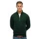 блуза,мъжки,пуловери,superdry,vintage,logo,embroidered,henley,half,zip,sweatshirt,green,(campus,green,marl)