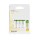 батерии,nedis,1.5v,dc,aa,alkaline,batteries,4,units,clear,(green,yellow)