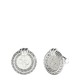бижутерия,guess,jube04058j,1cm,earrings,silver,(grey)