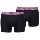 боксерки,мъжко,бельо,puma,701236906,boxers,2,units,black,(black,electric,orchid)