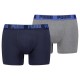 боксерки,мъжко,бельо,puma,everyday,basic,boxers,2,units,blue,grey,(navy,royal,sapphire)