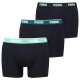 боксерки,мъжко,бельо,puma,everyday,basics,boxers,3,units,black,(black,mint,emerald)