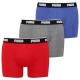 боксерки,мъжко,бельо,puma,everyday,basics,boxers,3,units,multicolor,(red,grey,royal,sapphire)