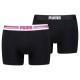 боксерки,мъжко,бельо,puma,everyday,placed,logo,boxers,2,units,black,(electric,orchid,black)