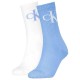 чорапи,дамски,чорапи,calvin,klein,701228811,crew,socks,2,pairs,white,blue,(sky,blue)