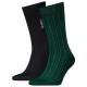чорапи,мъжки,чорапи,calvin,klein,701237870,socks,2,pairs,green,black,(forest,green)