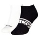чорапи,дамски,чорапи,calvin,klein,701238129,socks,2,pairs,white,black,(black)