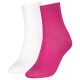 чорапи,дамски,чорапи,calvin,klein,701238804,short,socks,2,pairs,white,pink,(fuchsia)