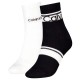 чорапи,мъжки,чорапи,дамски,чорапи,calvin,klein,701238806,short,socks,2,pairs,white,black,(black)