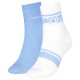 чорапи,дамски,чорапи,calvin,klein,701238806,short,socks,2,pairs,white,blue,(sky,blue)