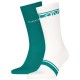 чорапи,мъжки,чорапи,calvin,klein,701238808,crew,socks,2,pairs,green,white,(jade,green)