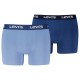 боксерки,мъжко,бельо,levi´s,®,repeat,logo,brief,boxers,2,units,blue,(blue,navy)