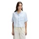 риза,с,къс,ръкав,дамски,ризи,мъжки,ризи,lee,resort,short,sleeve,shirt,blue,(sea,mist,stripe)