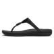сандали,дамски,сандали,и,чехли,fitflop,solay,glossy,disc,toe,post,sandals,black,(black)
