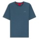 тениска,мъжки,пижами,hugo,austin,red,short,sleeve,pyjama,t,shirt,blue,(open,blue)