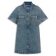 рокля,дамски,поли,и,рокли,hugo,gandira,10276954,blue,short,sleeve,dress,blue,(bright,blue)