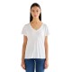 тениска,мъжки,тениски,дамски,тениски,wrangler,easy,short,sleeve,v,neck,t,shirt,white,(bright,white)