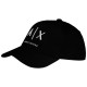 бейзболна,шапка,всички,шапки,armani,exchange,xm002696,af15502,baseball,cap,black,(black,off,white)