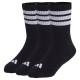 чорапи,мъжки,чорапи,дамски,чорапи,adidas,3,stripes,cushioned,sportswear,crew,socks,3,units,black,(black,white,white)