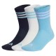 чорапи,мъжки,чорапи,дамски,чорапи,adidas,3,stripes,cushioned,sportswear,crew,socks,3,units,white,blue,(night,navy,icey,blue,white)