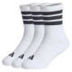 чорапи,мъжки,чорапи,дамски,чорапи,adidas,3,stripes,cushioned,sportswear,crew,socks,3,units,white,(white,black,black)