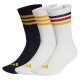 чорапи,мъжки,чорапи,дамски,чорапи,adidas,3,stripes,cushioned,sportswear,crew,socks,3,units,white,black,(white,black,collegiate,gold)