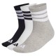 чорапи,мъжки,чорапи,дамски,чорапи,adidas,3,stripes,cushioned,sportswear,mid,cut,socks,3,units,multicolor,(medium,grey,heather,white,black)