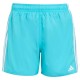 бански,гащета,детски,бански,костюми,adidas,3,stripes,swimming,shorts,blue,(lucid,cyan,white)