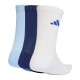 чорапи,мъжки,чорапи,дамски,чорапи,adidas,cushioned,sportswear,crew,socks,3,units,white,blue,(dark,blue,white,glow,blue)