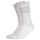 чорапи,мъжки,чорапи,дамски,чорапи,adidas,glow,crew,socks,2,units,white,purple,(white,ice,lavender,white)