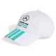 шапка,всички,шапки,adidas,mercedes,amg,petronas,f1,team,dna,3,stripes,cap,white,(white)