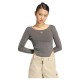 дамски,бодита,adidas,originals,essentials,rib,long,sleeve,body,grey,(black)