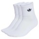 чорапи,мъжки,чорапи,дамски,чорапи,adidas,originals,mid,ankle,socks,3,units,white,(white)