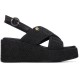 сандали,на,платформа,дамски,сандали,и,чехли,carmela,163234,wedge,sandals,black,(black)