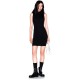 рокля,дамски,поли,и,рокли,armani,exchange,xw001875,af11957,sleeveless,dress,black,(black,black)