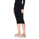 пола,дамски,поли,и,рокли,armani,exchange,xw001877,af11957,skirt,black,(black,black)