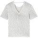 суичър,дамски,блузи,armani,exchange,xw001895,af21577,hoodie,white,(melange,dust)
