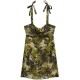 рокля,дамски,поли,и,рокли,armani,exchange,xw002017,af21554,sleeveless,dress,green,(ibiza,ax,print)