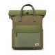 раница,раници,roka,london,canfield,b,recycled,nylon,backpack,green,(military,tonal)