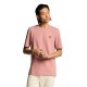 тениска,мъжки,тениски,дамски,тениски,lyle,&,scott,slub,short,sleeve,t,shirt,pink,(ash,red)