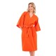 рокля,дамски,поли,и,рокли,suri,frey,linen,sfy,freyday,3,4,sleeve,short,dress,orange,(rust)