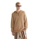 блуза,мъжки,пуловери,дамски,пуловери,scotch,&,soda,182265,half,zip,sweater,brown,(cathay,spice,melange)