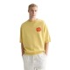 риза,с,къс,ръкав,мъжки,пуловери,scotch,&,soda,182312,short,sleeve,sweatshirt,yellow,(raffia)