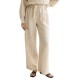панталони,мъжки,панталони,дамски,панталони,scotch,&,soda,noa,linen,wide,leg,high,waist,pants,beige,(fog)