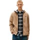 яке,мъжки,якета,дамски,якета,и,палта,tommy,jeans,badge,teddy,flace,jacket,brown,(coastal,taupe)