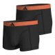боксерки,мъжко,бельо,adidas,active,flex,cotton,body,boxers,2,units,black,(pureorange)