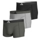 боксерки,мъжко,бельо,adidas,active,flex,cotton,body,boxers,3,units,multicolor,(black,green,olive)