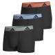 боксерки,мъжко,бельо,adidas,active,flex,cotton,boxers,3,units,black,(orange,blue,sage)