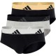 мъжко,бельо,adidas,active,flex,cotton,slips,3,units,multicolor,(tang,green,white)